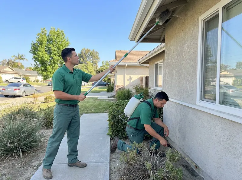 Exterior Spider Barrier & Web Abatement in Diamond Bar, CA